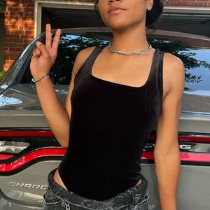 VELVET BODYSUIT